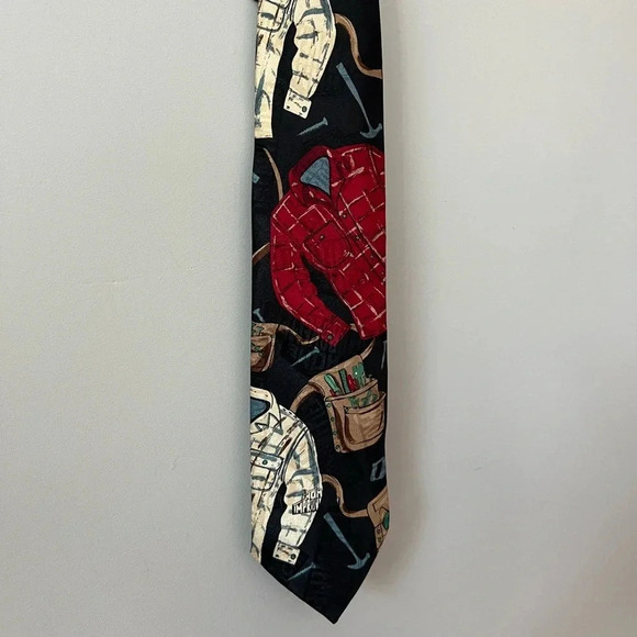Vintage Home Improvement Neck Tie Made  in USA - Picture 2 of 5
